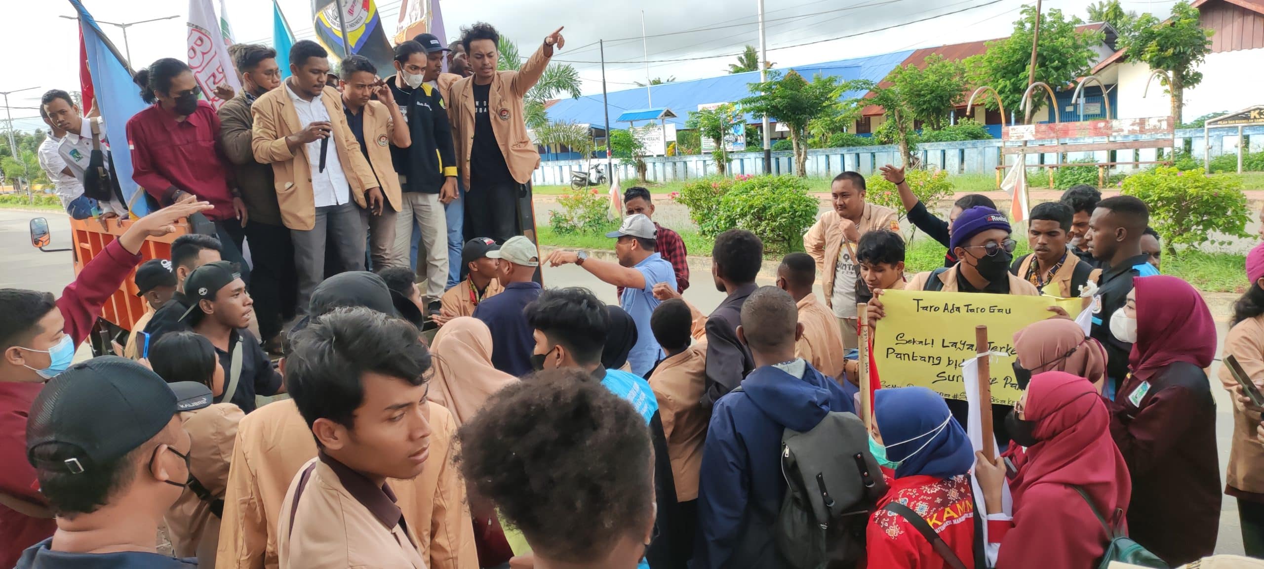 Demo Tolak RKUHP di Merauke