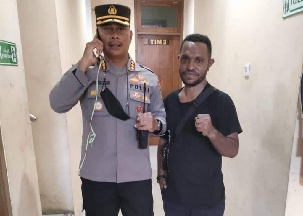 Koordinator Lapangan Demonstrasi Pendukung Gubernur Papua Sempat Ditangkap Polisi