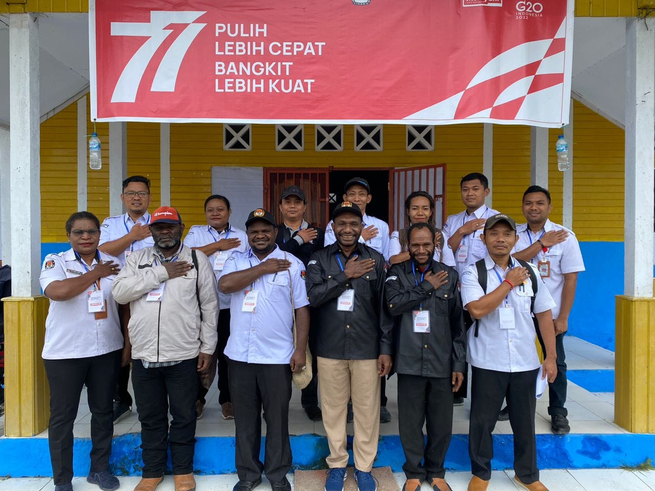 Verifikasi Parpol Deiyai