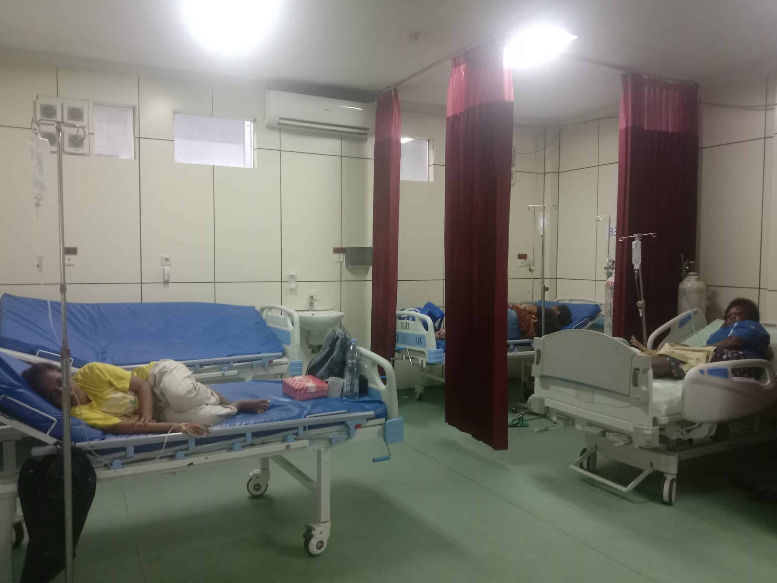 Pasien di RSUD DOK 2 Jayapura