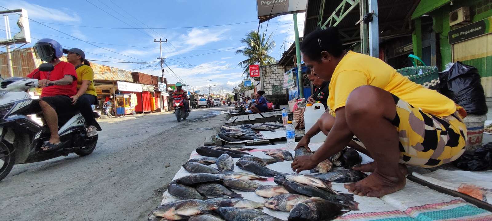 Pasar lama Sentani