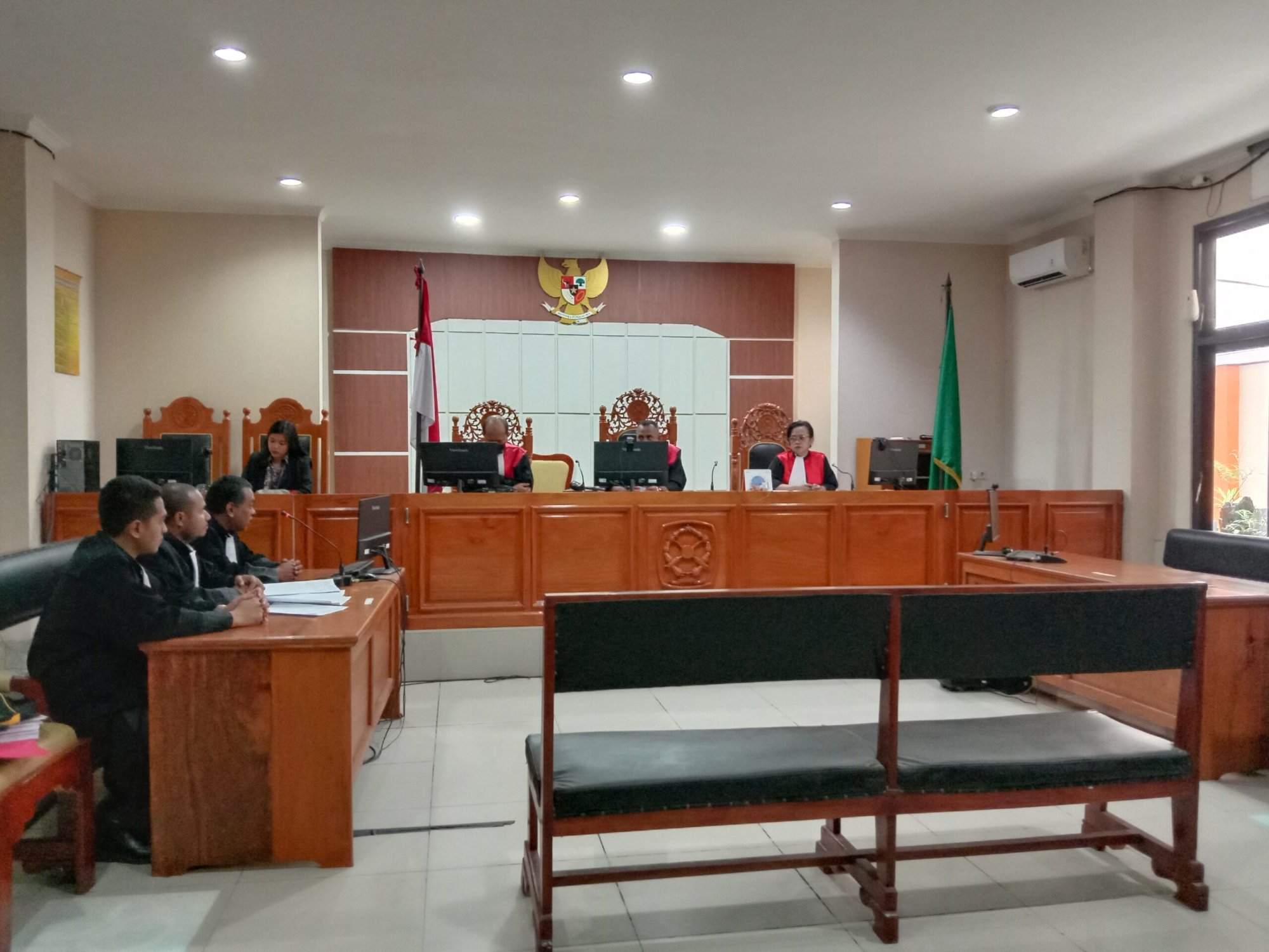 Sidang Perkara Korupsi Plt Bupati Mimika