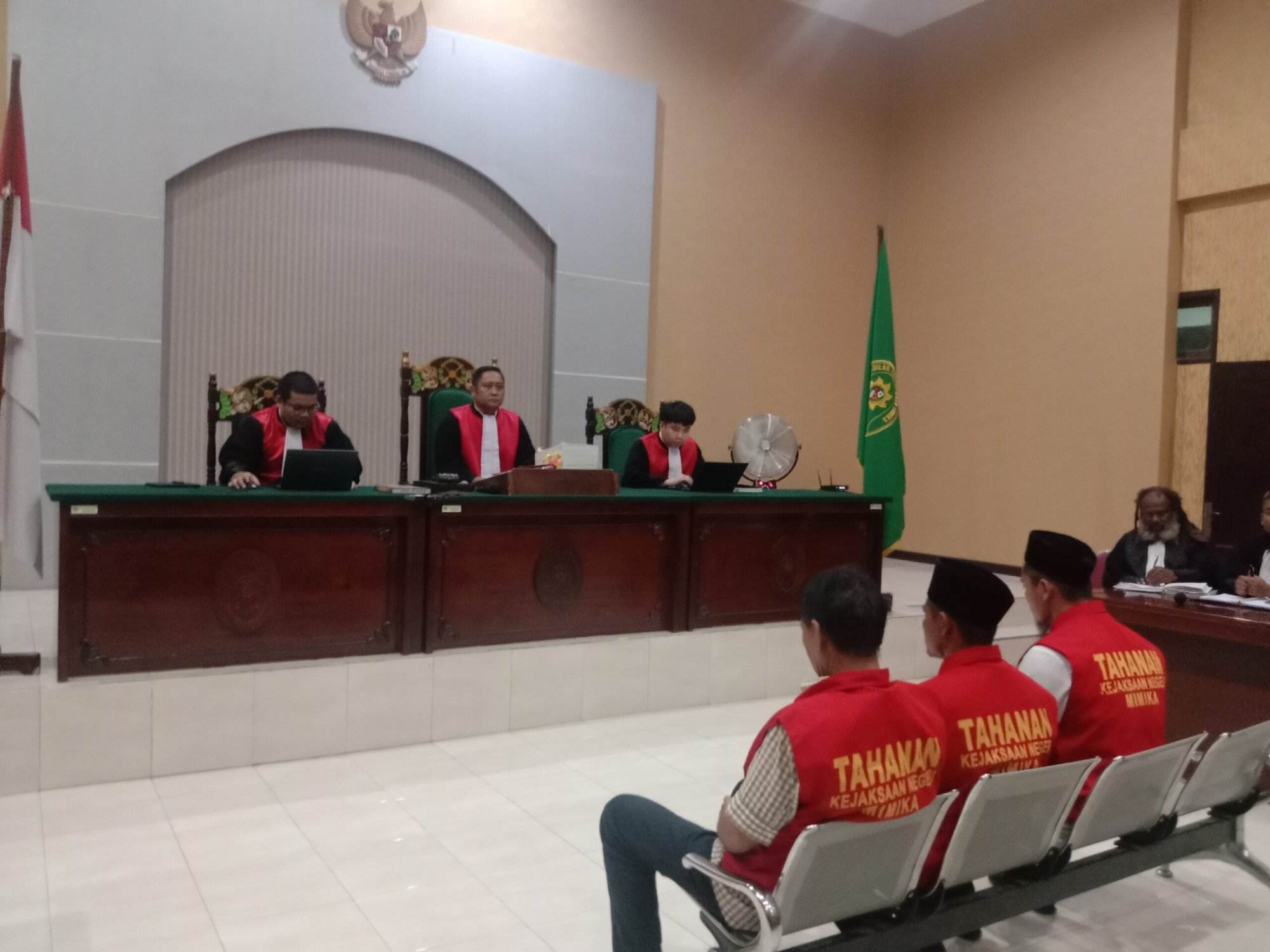 Sidang Kasus Mutilasi Mimika
