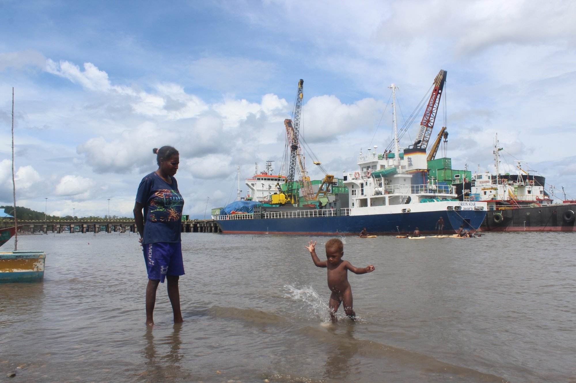 Tailing, PT Freeport Indonesia, Pendulang, Kamoro, Sempan
