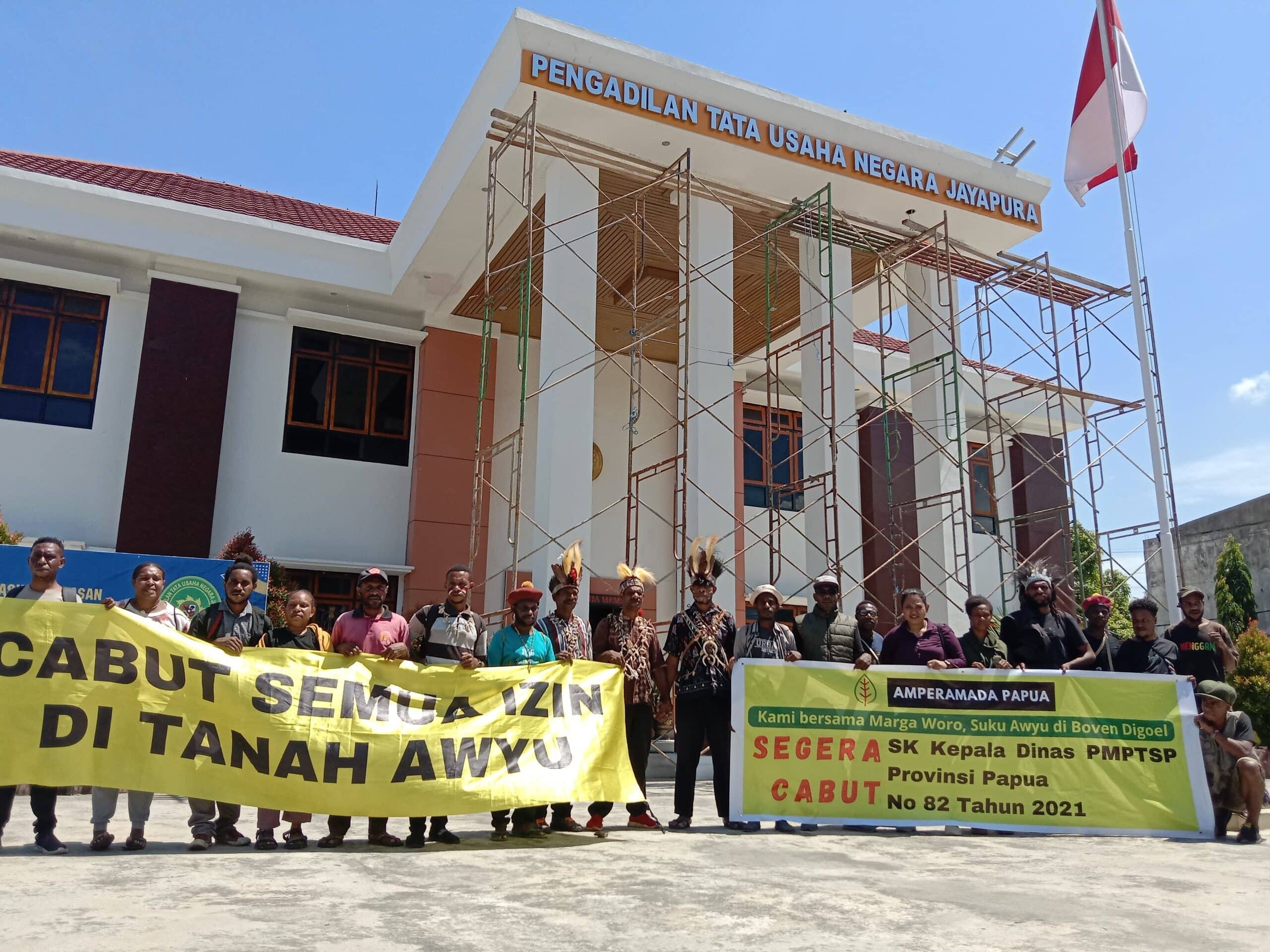 PTUN Jayapura, Suku Awyu,
