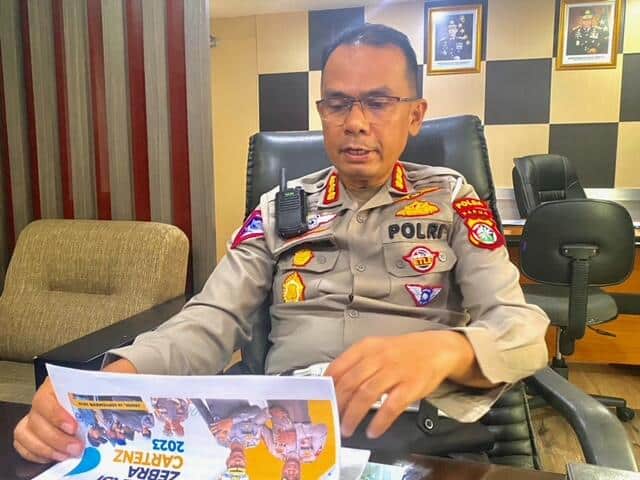 Operasi Zebra Cartenz, pelat nomor