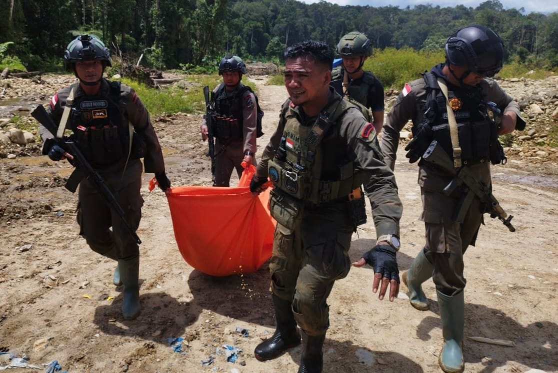 Polisi Nyatakan 7 Penambang Tewas di Tangan Kelompok Egianus Kogoya