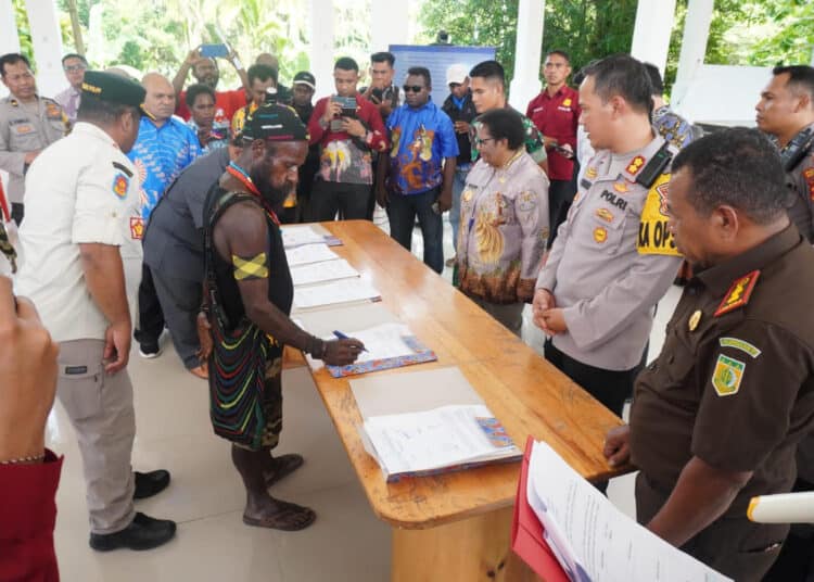 Perdamaian di Topo Papua Tengah
