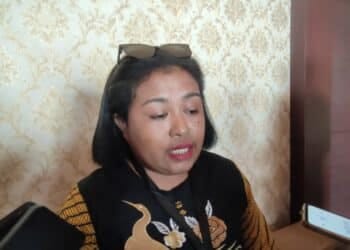 Ketua KPU Kabupaten Merauke, Rosina Jostina Marise Kebubun - JUBI/dok