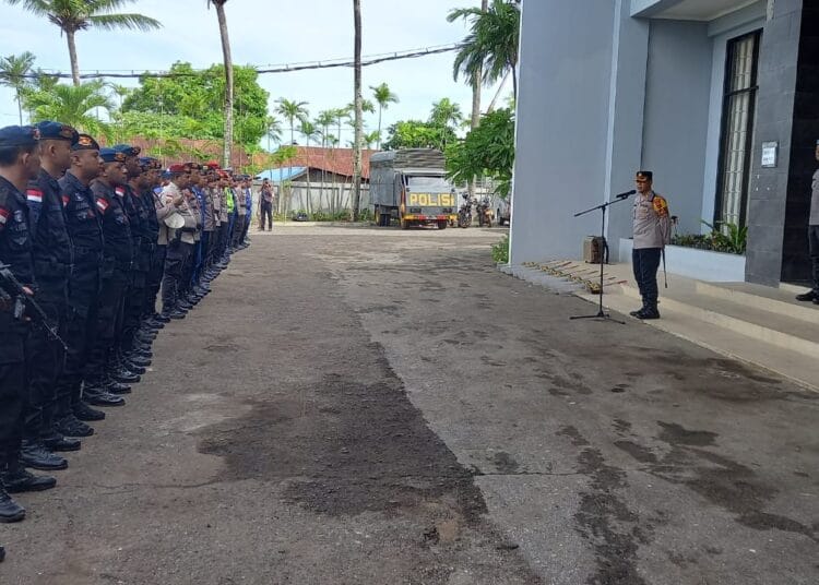 Kapolres Merauke Rapat Pleno Terbuka Pemilu 2024