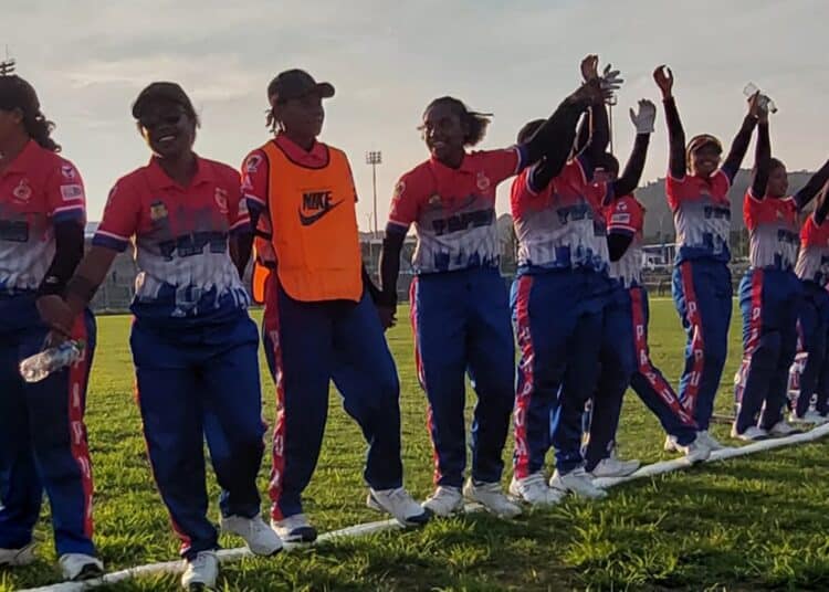 Tim Cricket Papua pada PON XX tahun 2021 lalu