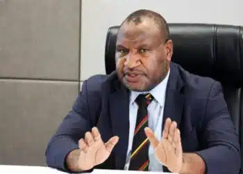 PM PNG James Marape pemimpin Partai Pangu (Pangu Pati)- Jubi/RNZ.com