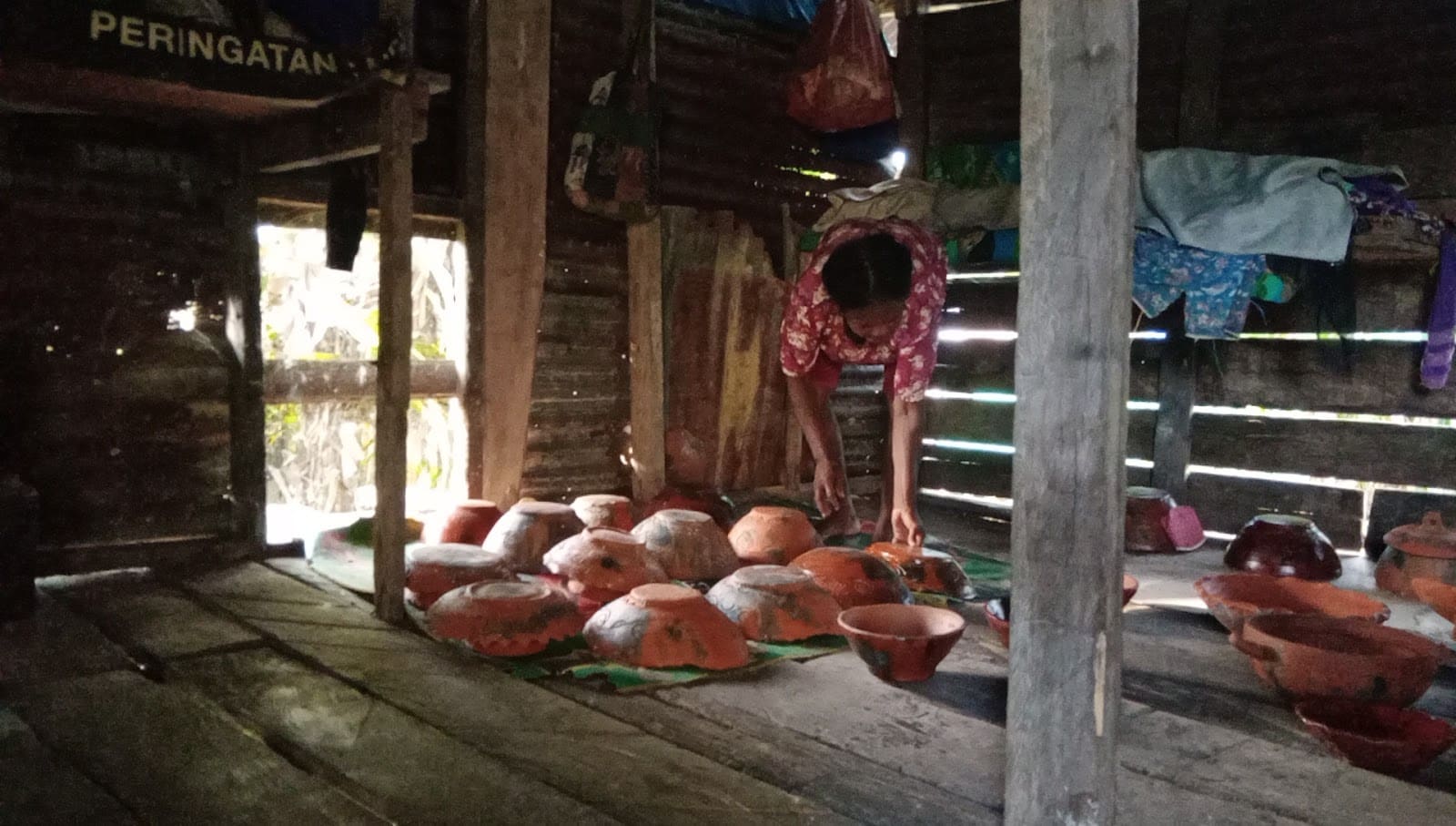 penjual gerabah