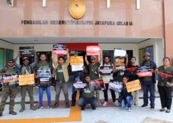 Solidaritas jurnalis Papua