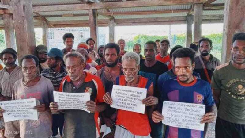 Masyarakat adat tolak perusahaan masuk di Turiram dan Webu