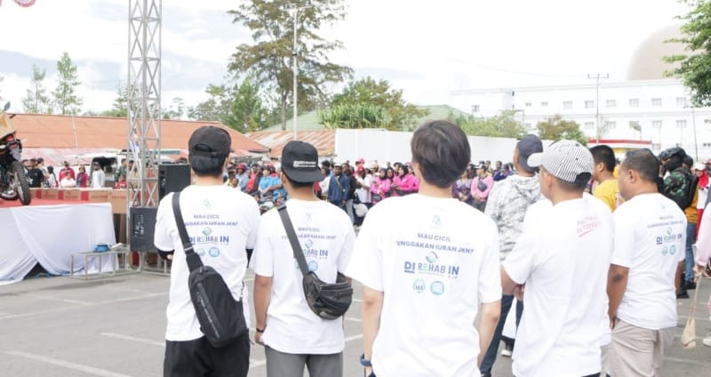 BPJS Wamena ajak masyarakat jalan santai