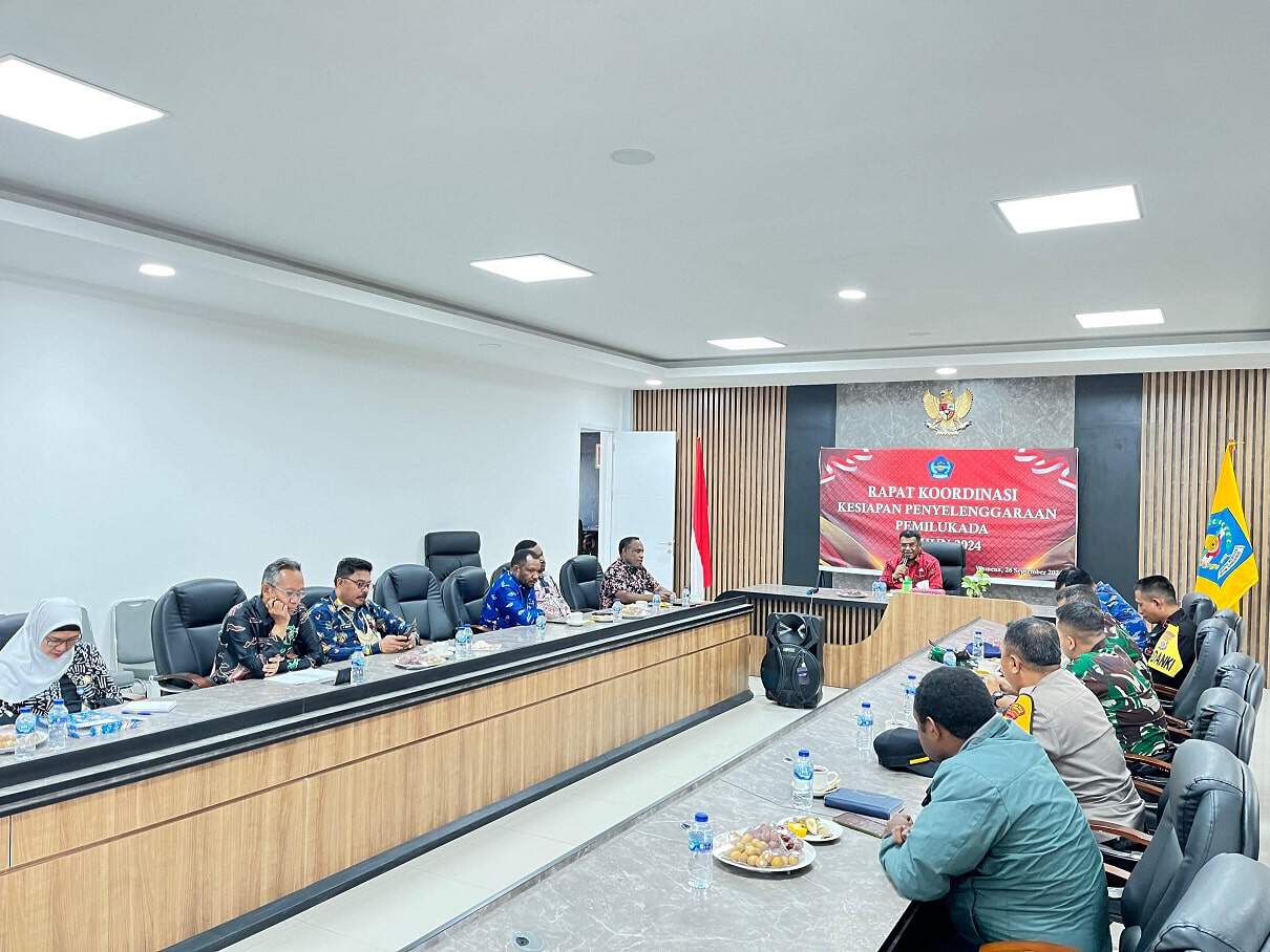 Rakor Pemda dan KPU Jayawijaya