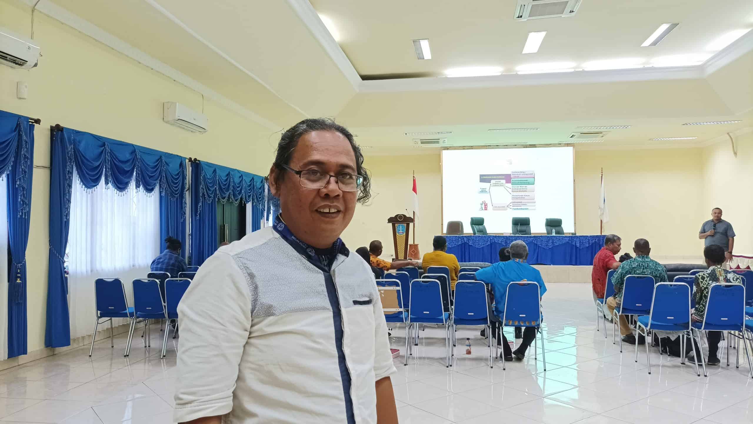 Health Officer Unicef Papua Iswahyudi. Jubi/Fitri Ramadhani