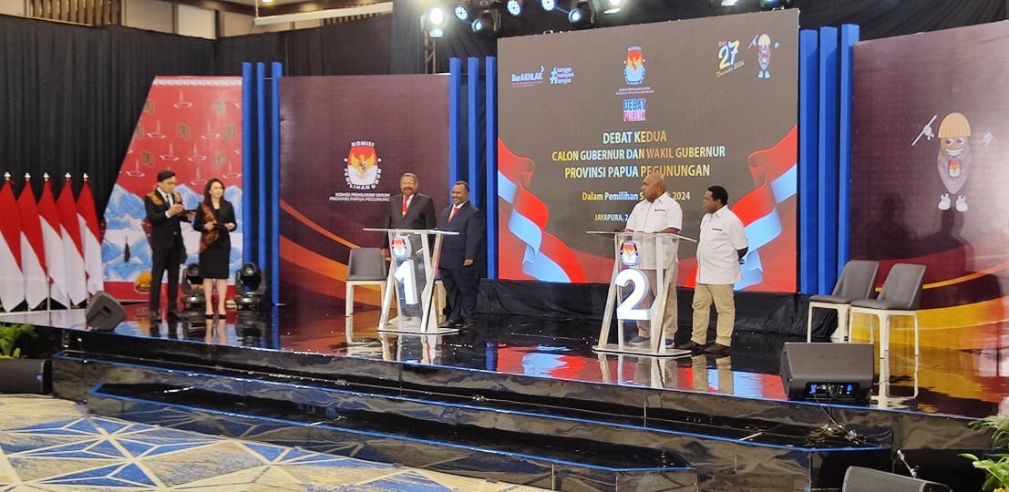 Debat Kandidat Gubernur dan Wakil Gubernur Papua Pegunungan