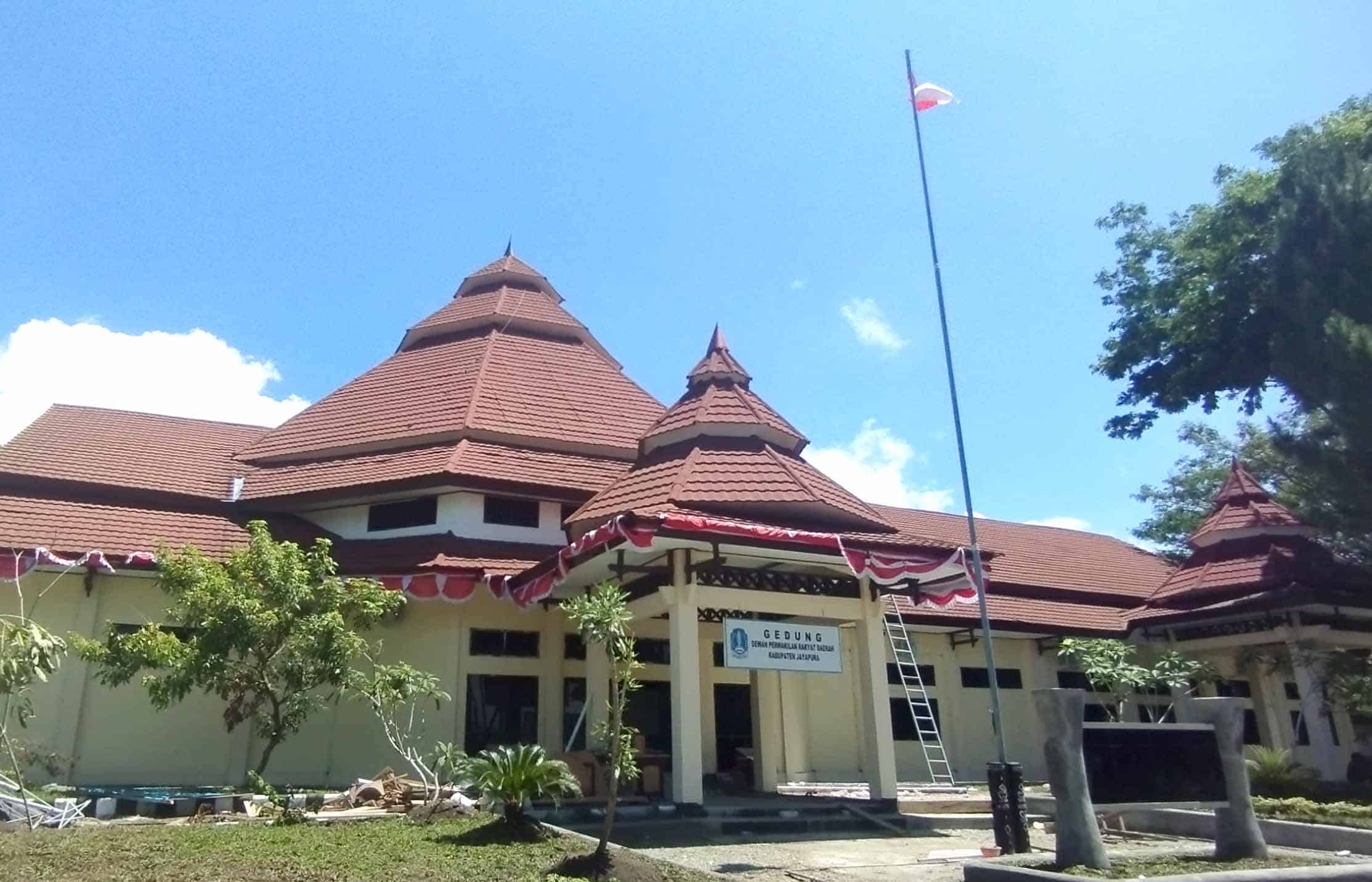 Renovasi Kantor DPR Kab Jayapura