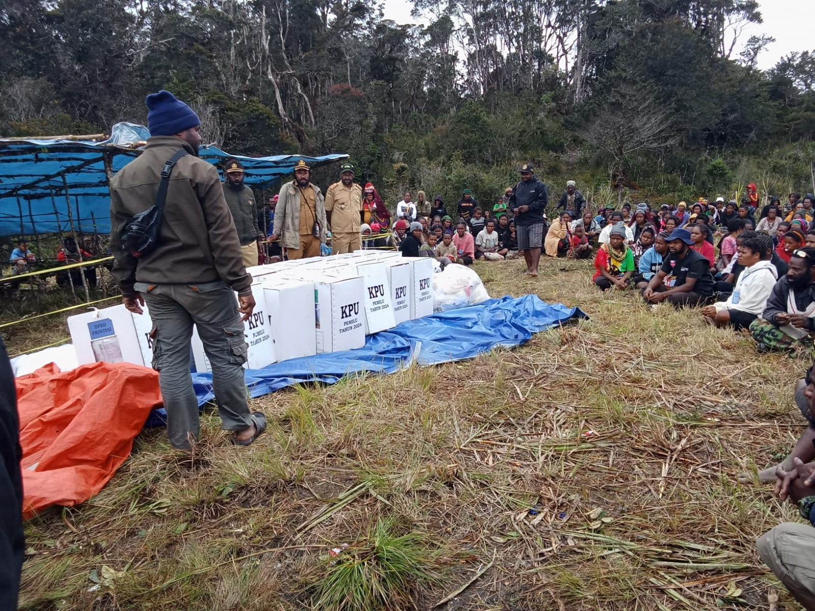 TPS Khusus untuk Pengungsi Nduga