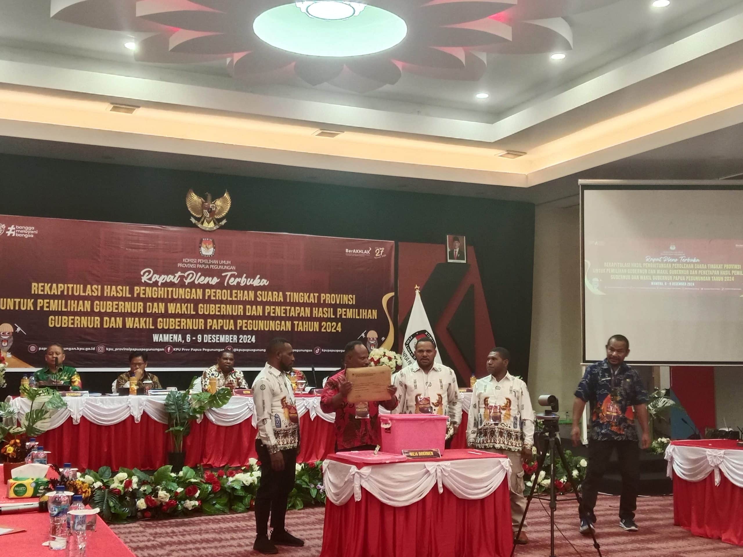 Rekapitulasi Perolehan Suara Pilkada Serentak 2024