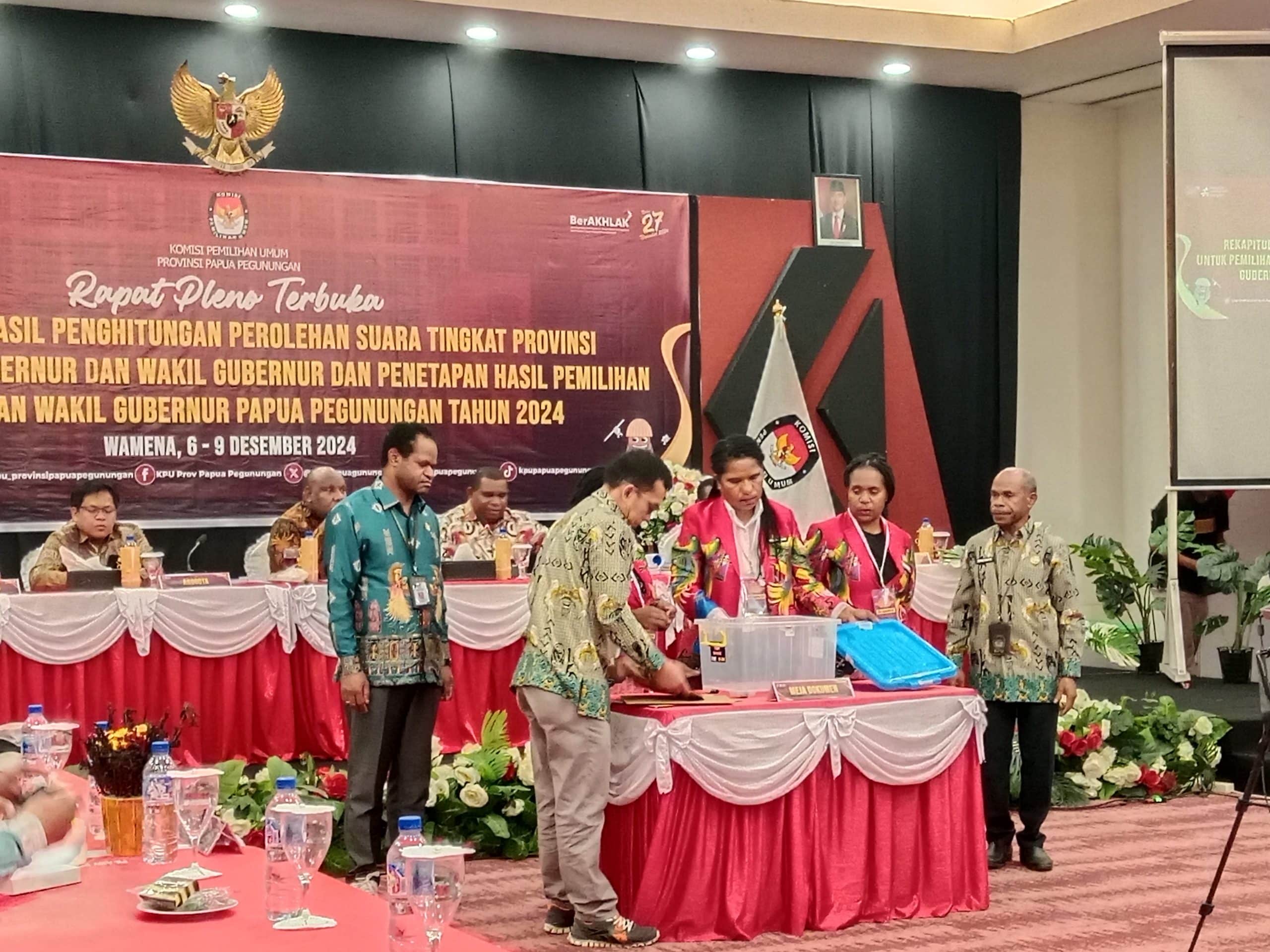 Pilkada Serentak 2024, Papua Pegunungan