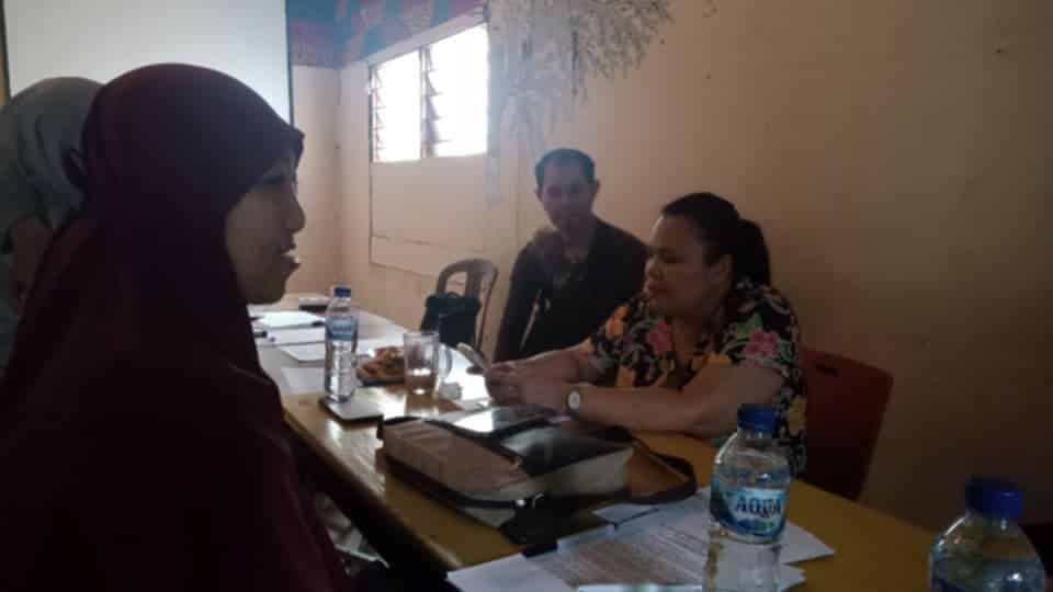 Konfrensi pers kegiatan hari disabilitas internasional dan noken sedunia di Papua Barat Daya -Jubi/Gamaliel M Kaliele.