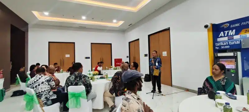 Audiensi jurnalis sekaligus buka puasa bersama Penjabat Gubernur Papua di kantor Gubernur Papua, Jumat (21/3/2024). - Jubi/Islami.