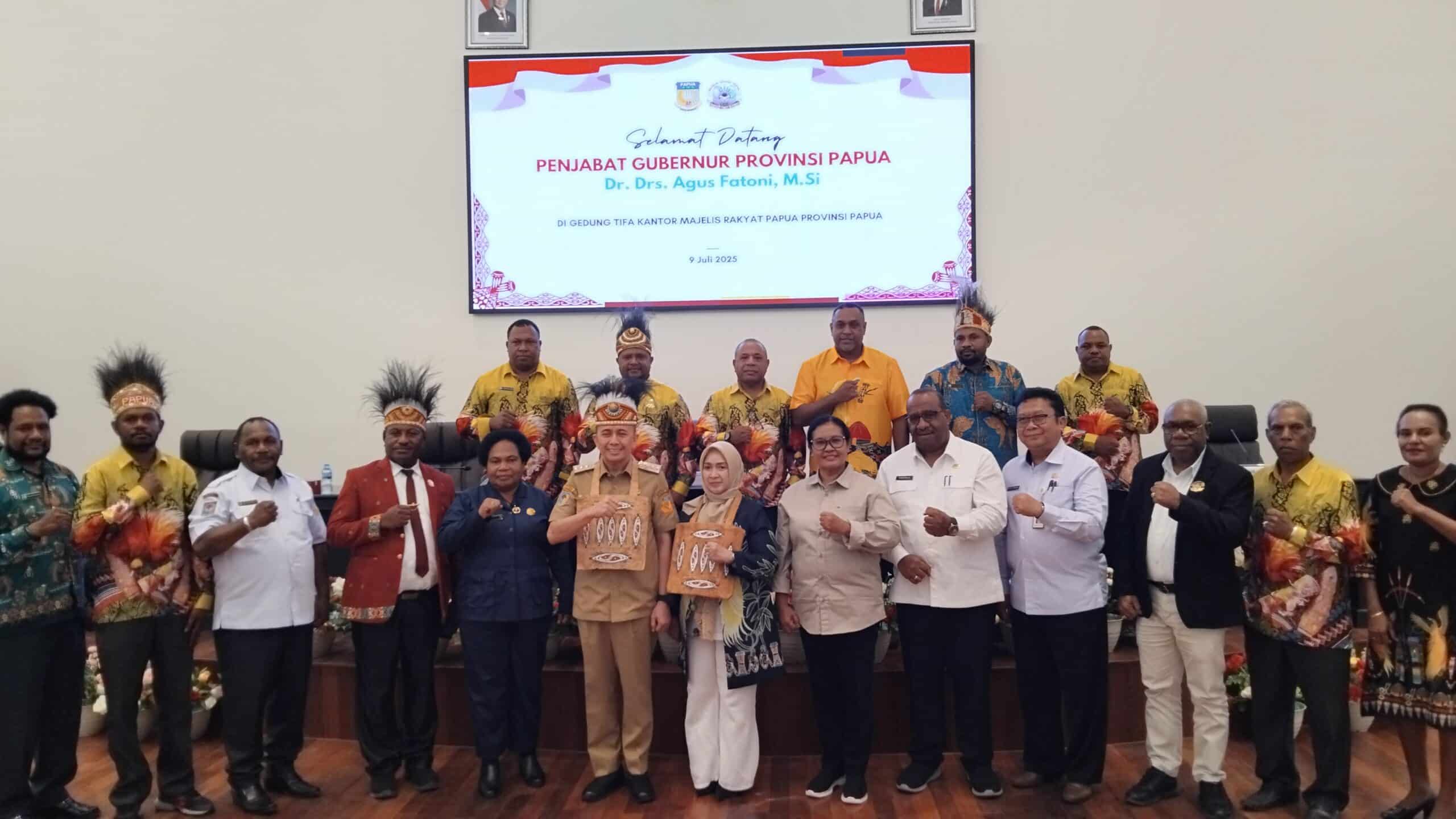 MRP berharap Agus Fatoni dapat sukseskan PSU Pilgub Papua