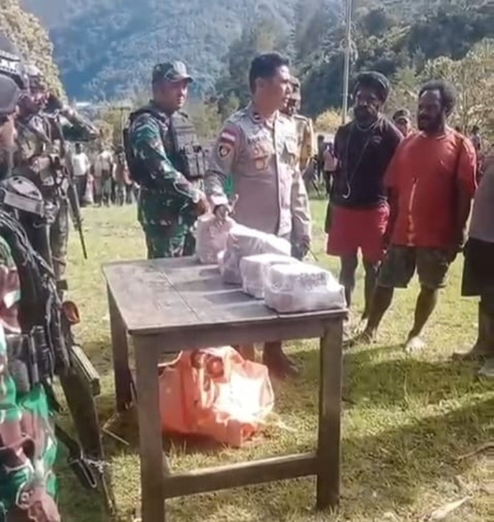 aparat keamanan di Puncak Papua