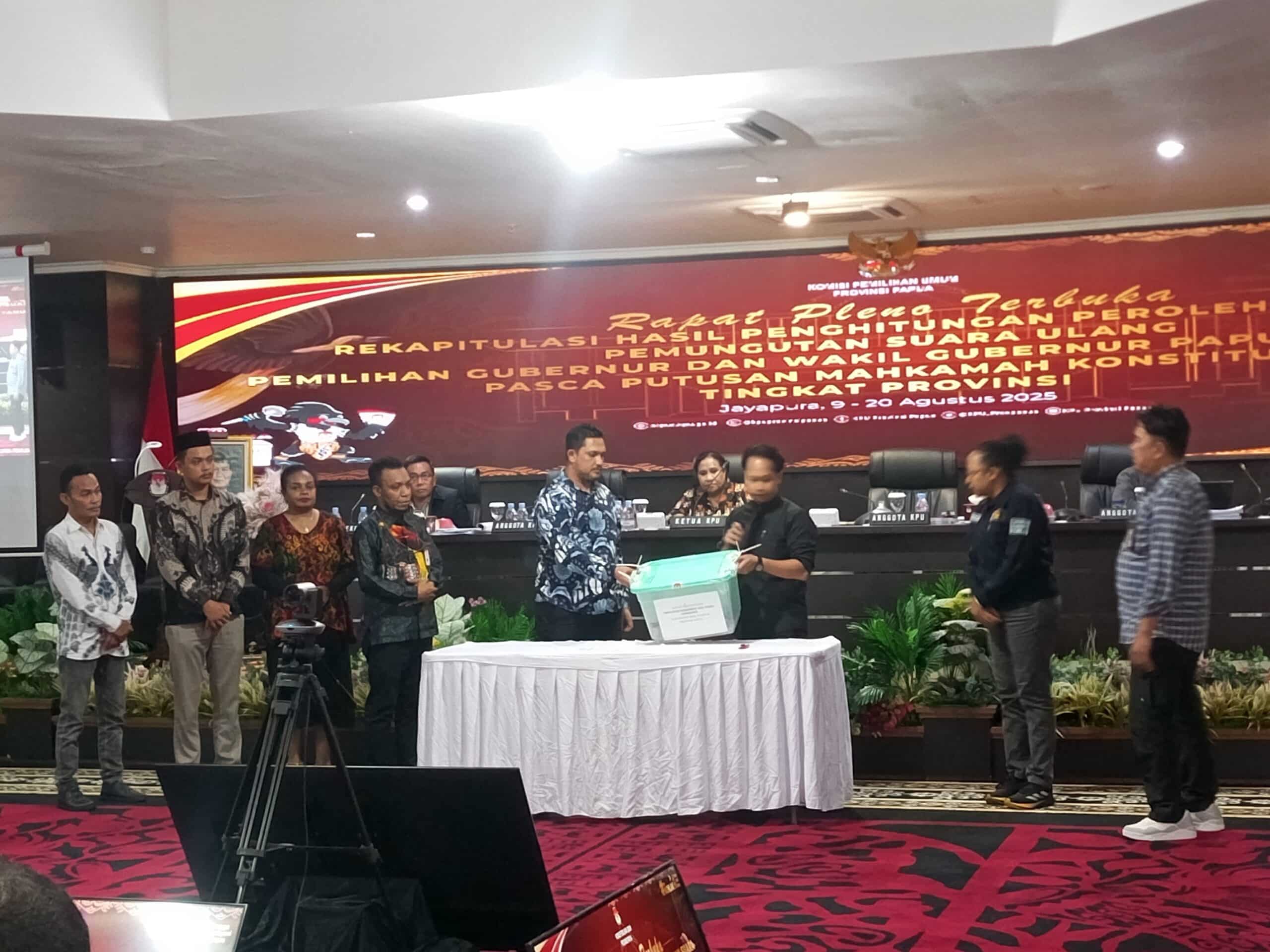 PSU Pilgub Papua