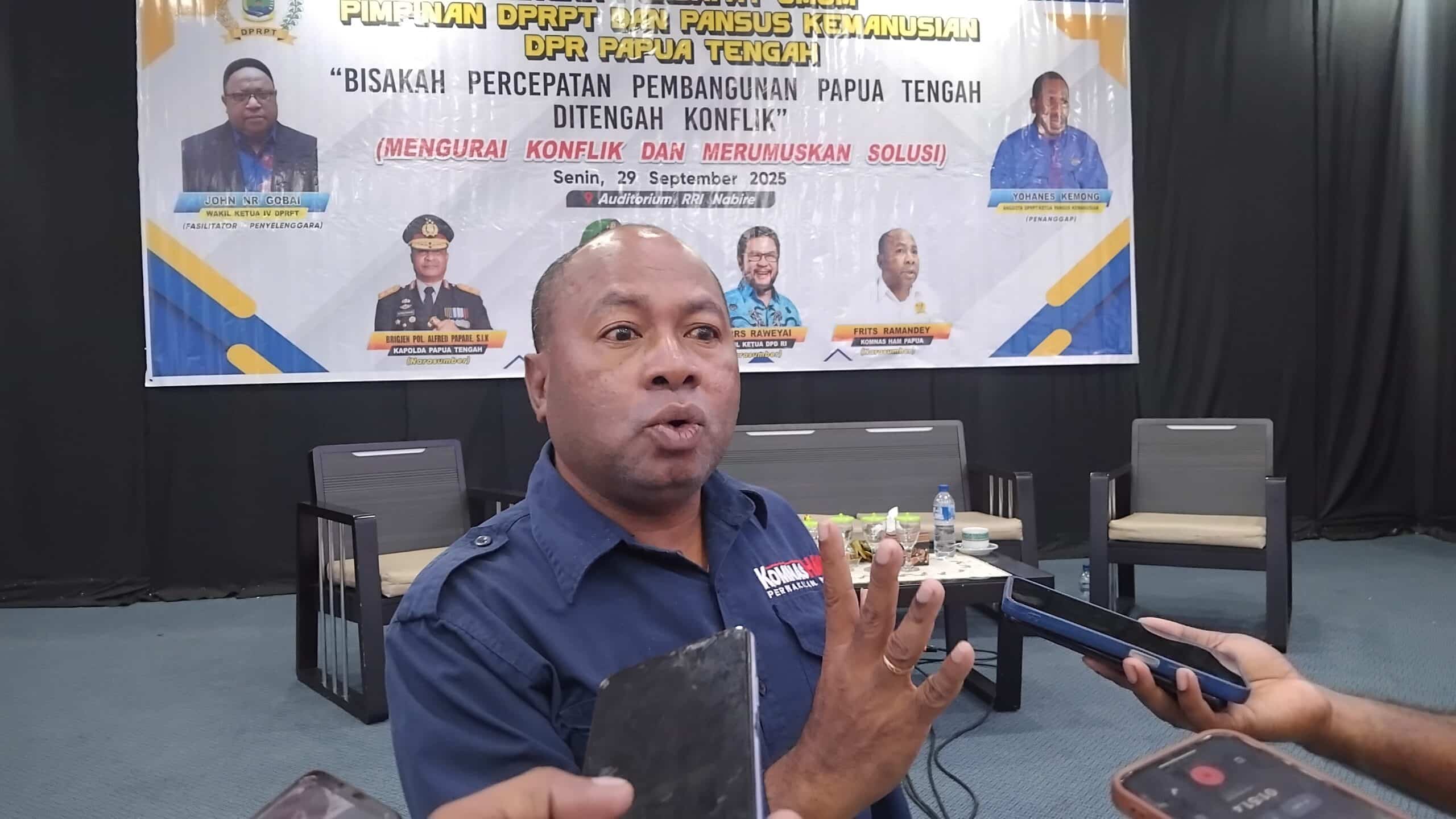 Dialog Damai Papua, dialog kemanusiaan, Komnas HAM Papua