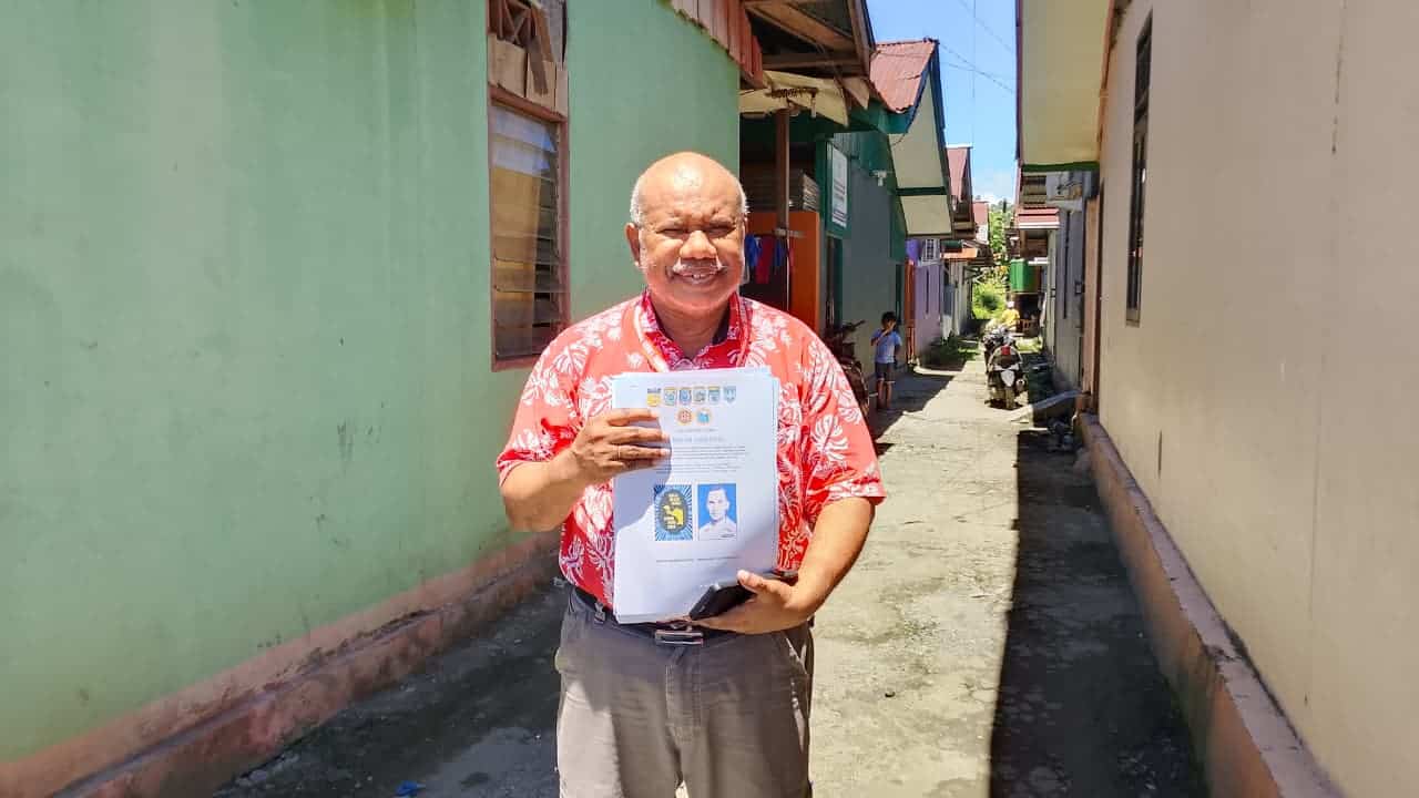 Direktur Eksekutif Lembaga Penelitian, Pengkajian dan Pengembangan Bantuan Hukum (LP3BH) Manokwari, Yan Christian Warinussy, SH, - IST