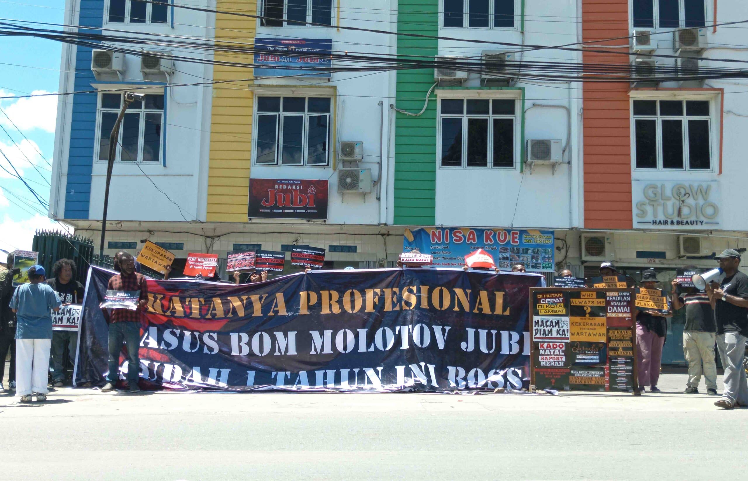 bom molotov polresta