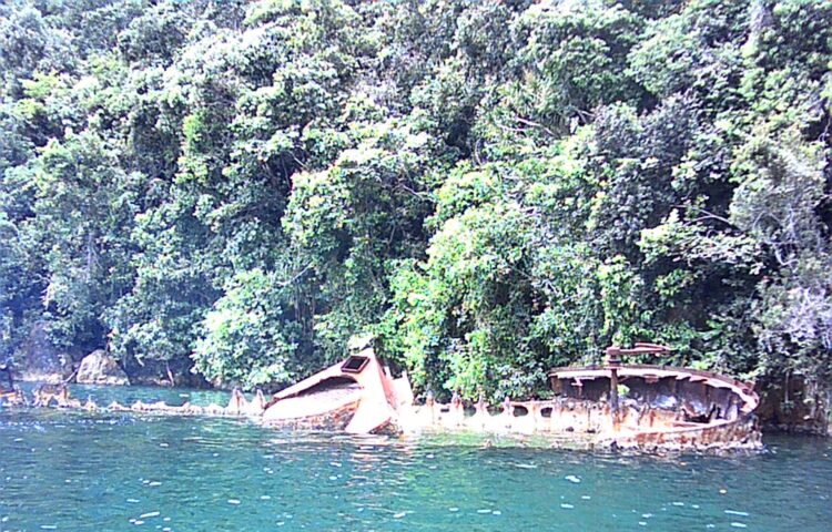 Japanese Warship Wreck at Vim Beach, Youtefa Bay – Jubi/Dominggus Mampioper